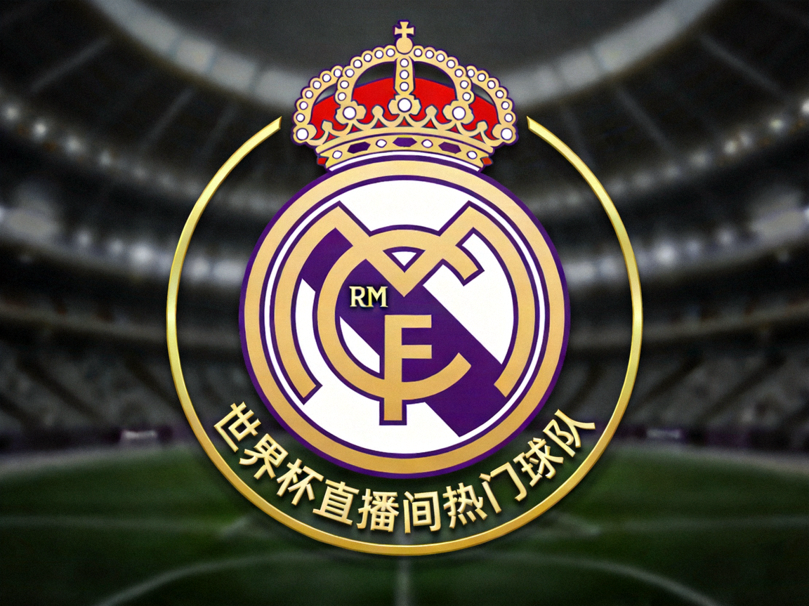皇家马德里足球俱乐部logo - 世界杯直播间热门球队